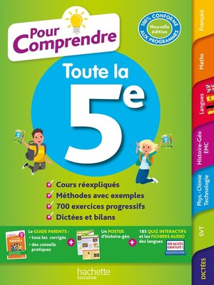cover image of Pour Comprendre Toutes Les Matières 5E